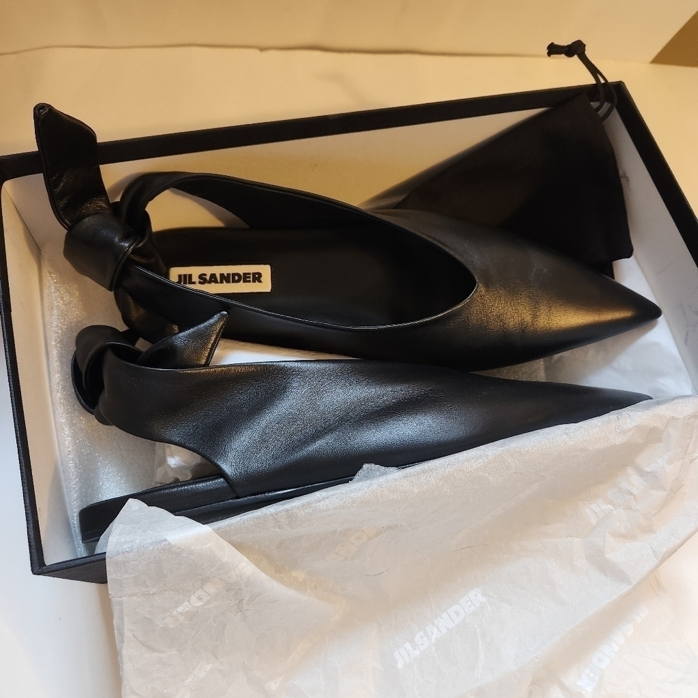 Jil Sander ballerina flats with knot size 40 BNWT - Picture 6 of 10